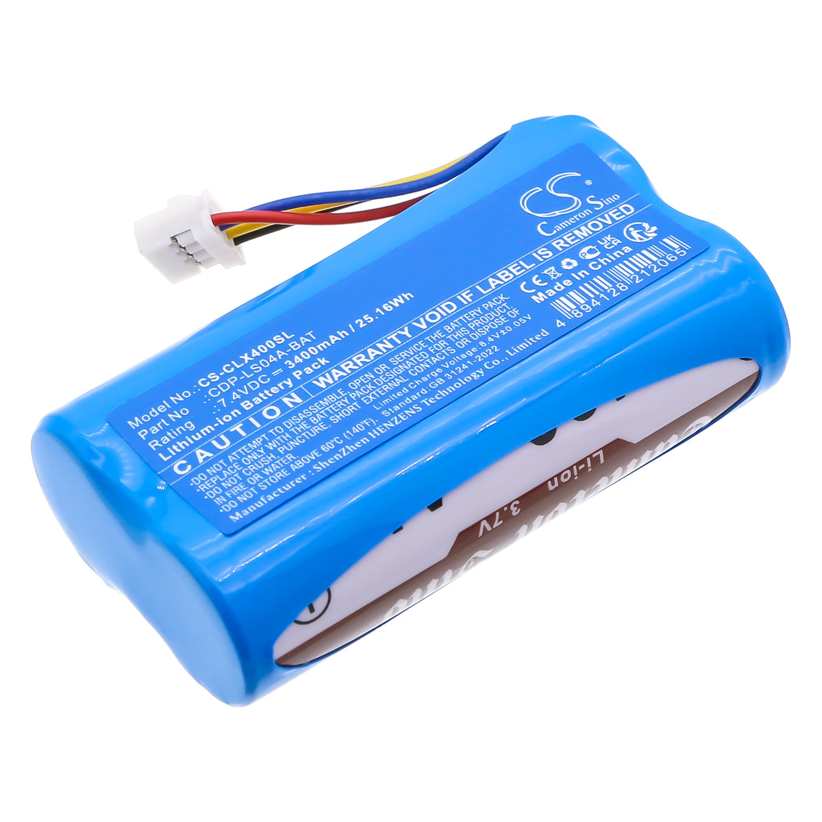 Replacement Battery for Cerevo LiveShell X Encoder – Transmitters & Receiver – 3400mAh / 7.4V