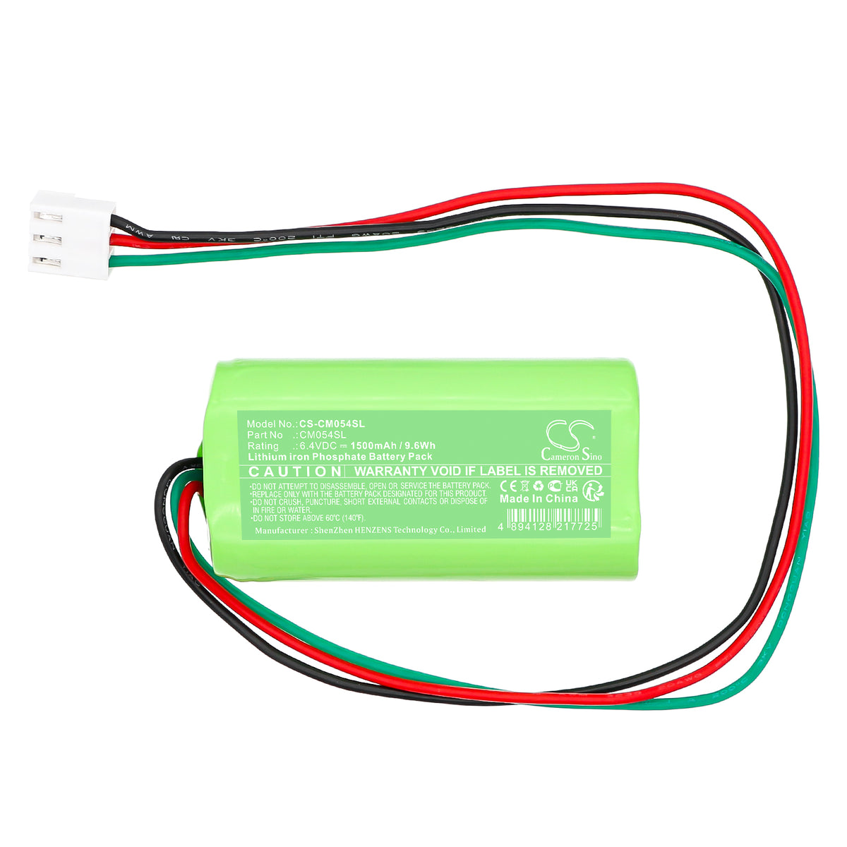 Replacement Battery for – Battery Pack – 1500mAh / 6.4V