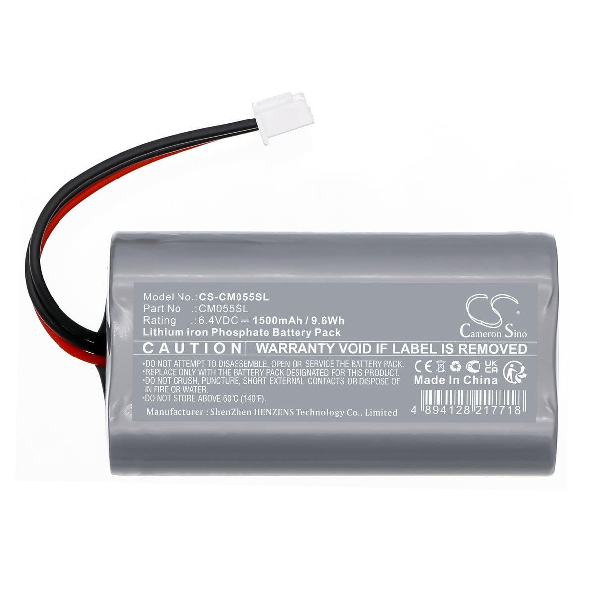 Replacement Battery for – Battery Pack – 1500mAh / 6.4V