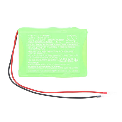 Replacement Battery for Custom Battery Pack – Battery Pack – 500mAh / 3.6V