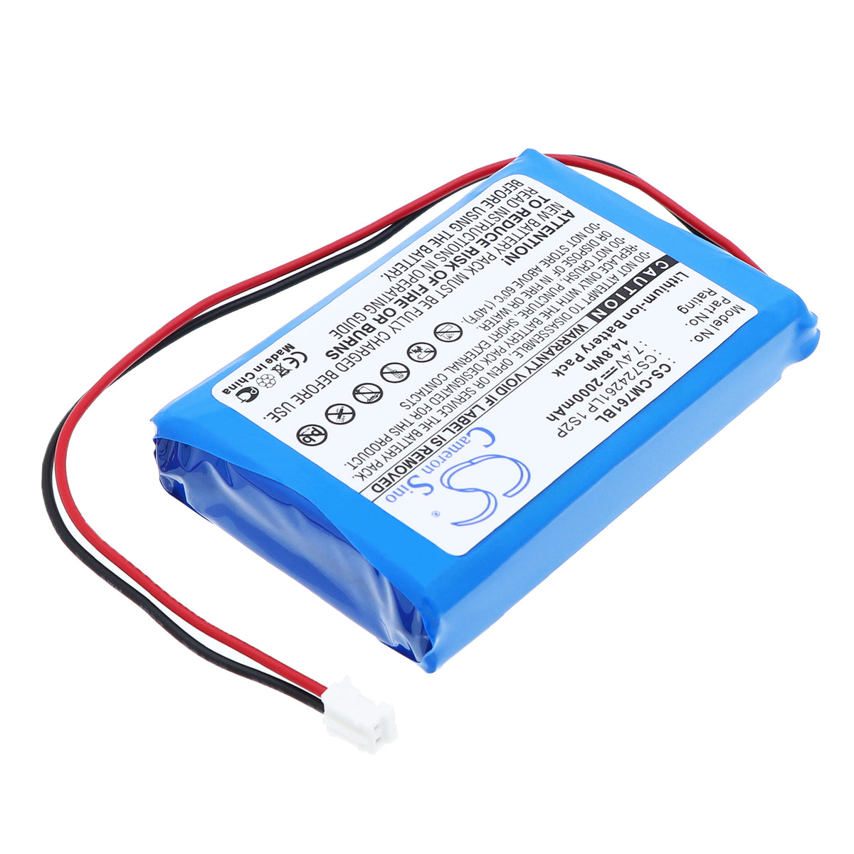 Replacement Battery for Olympia CM75 – Cash Register – 2000mAh / 7.4V