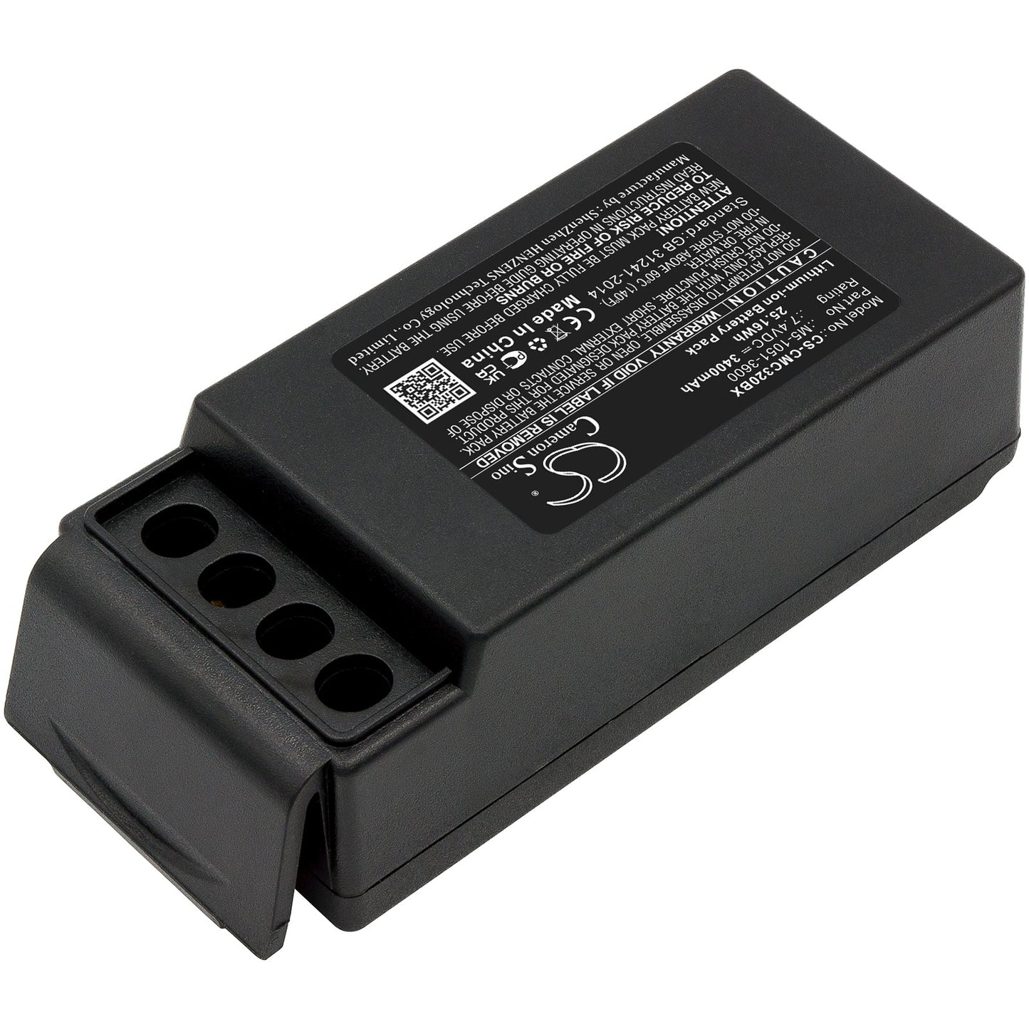 Replacement Battery for Cavotec  M9-1051-3600 EX – Crane Remote Control – 3400mAh / 25.16Wh / 7.4V
