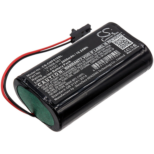 Replacement Battery for ComSonics QAM Sniffer – Equipment, Survey, Test – 2600mAh / 7.4V