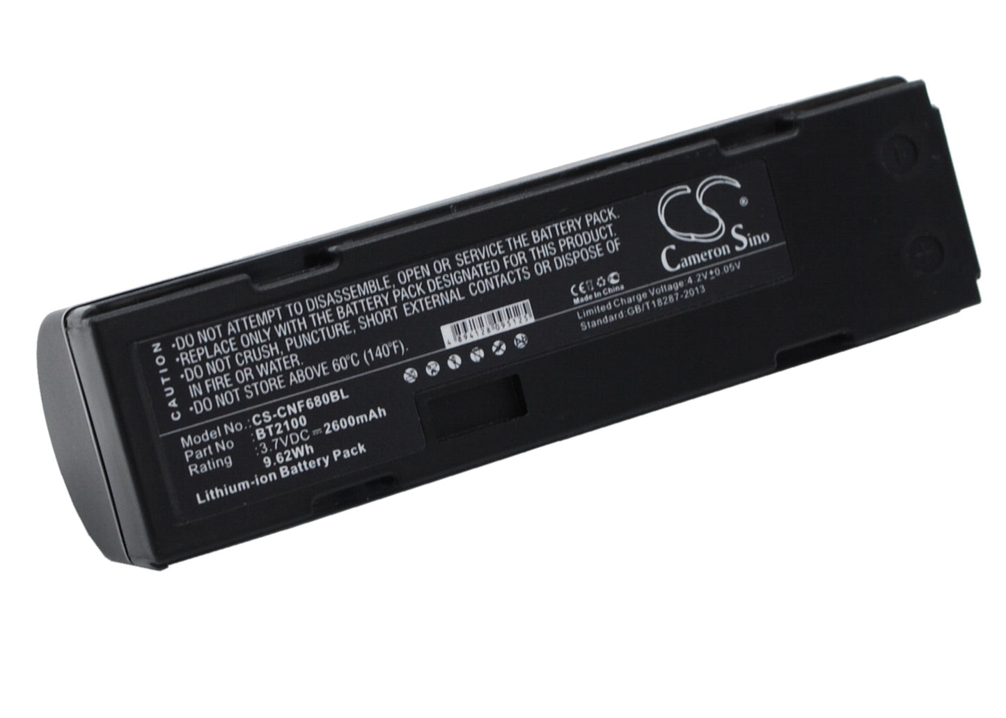 Replacement Battery for CINO  680BT – Barcode Scanner – 2600mAh / 9.62Wh / 3.7V