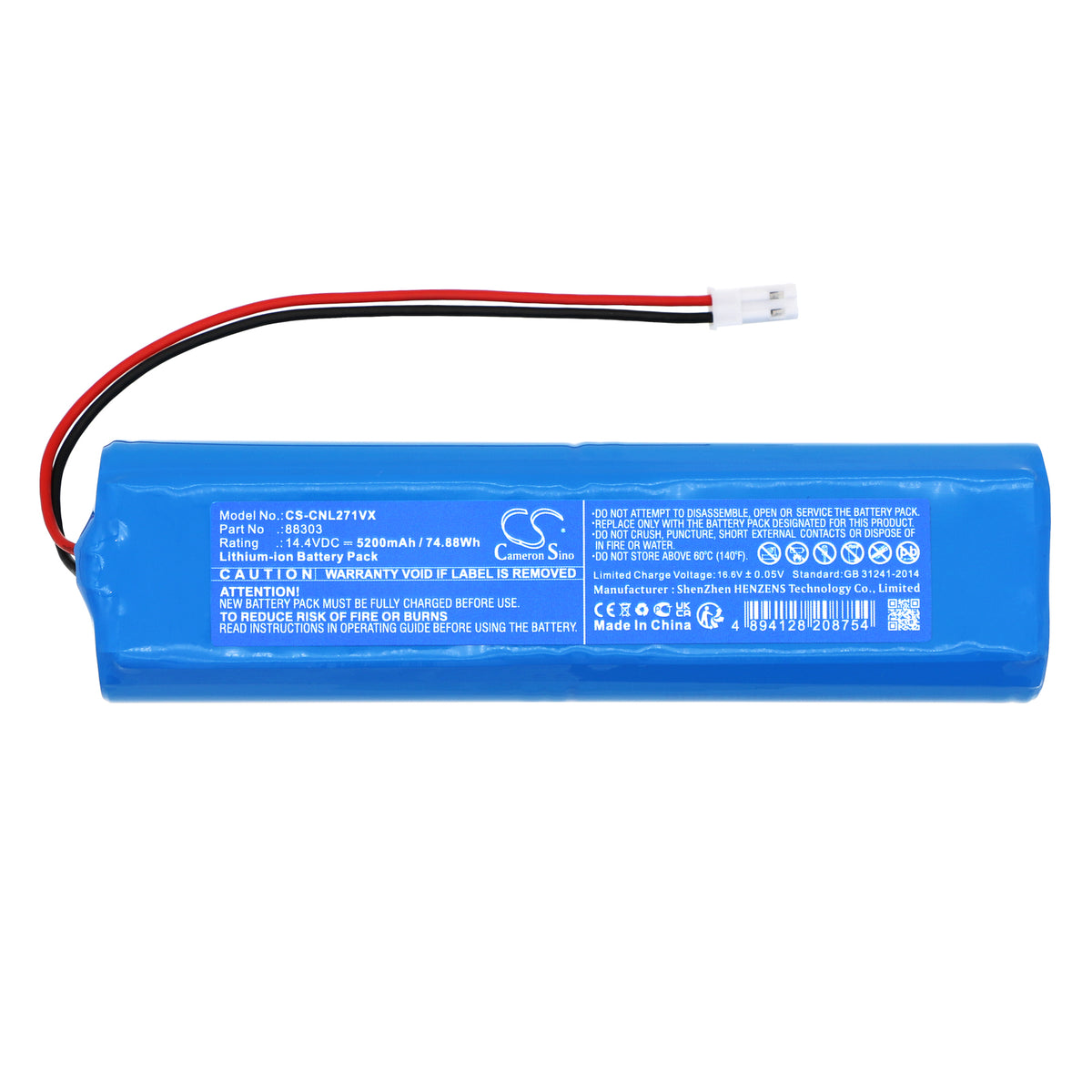 Replacement Battery for Ikohs Create Netbot LS23+ – Vacuum – 5200mAh / 14.4V