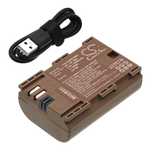 Replacement Battery for Canon | Tether Tools EOS 5D Mark II – Camera – 2400mAh / 7.2V