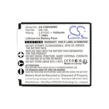 Replacement Battery for Ricoh GR IV – Camera – 1850mAh / 3.87V