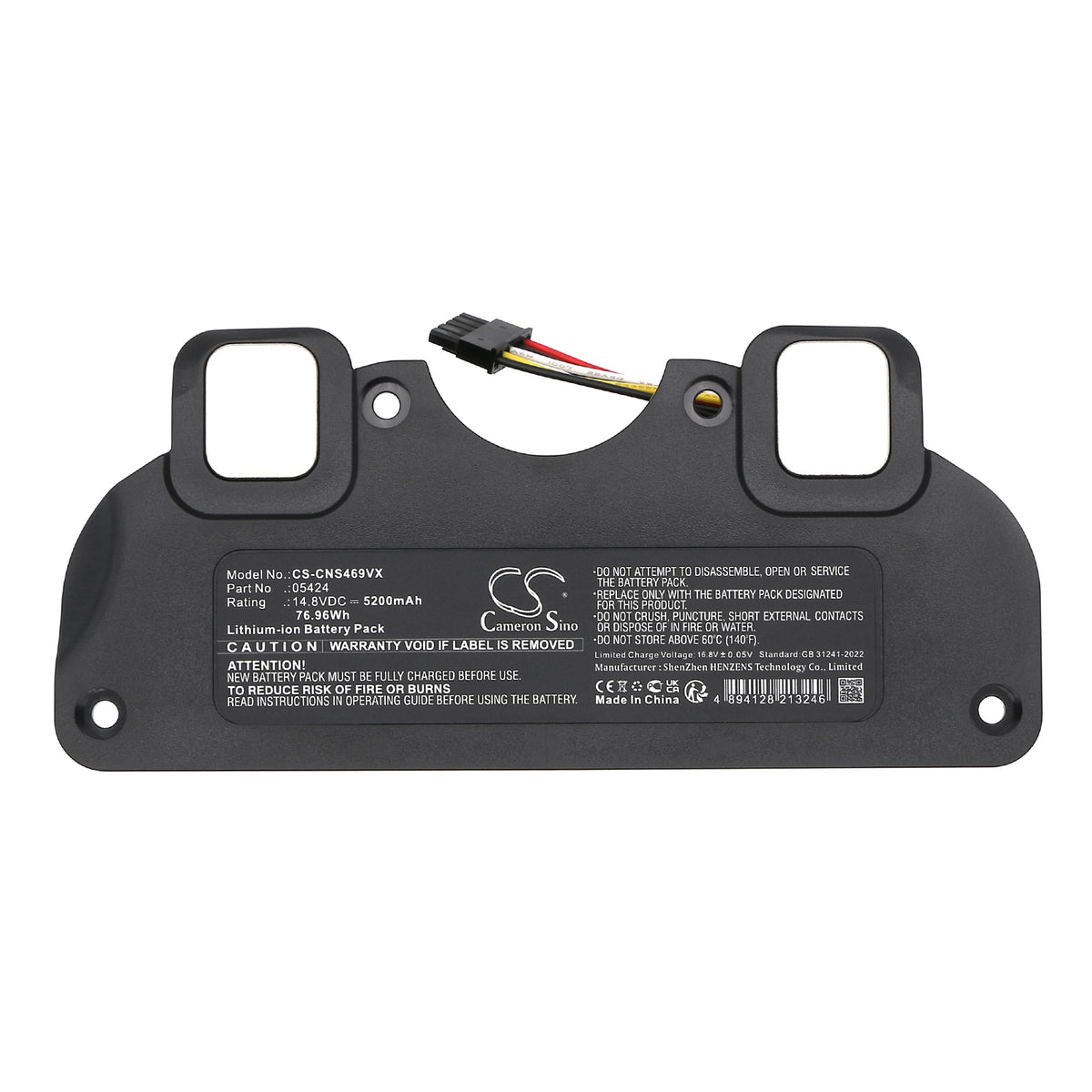 Replacement Battery for Cecotec Conga 4090 – Vacuum – 5200mAh / 14.8V