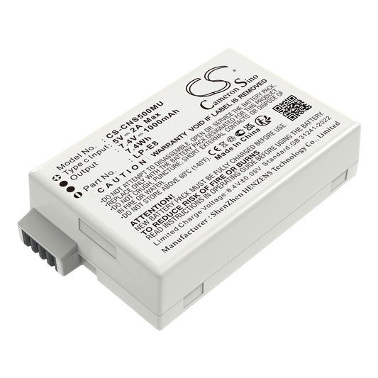 Replacement Battery for Canon EF-S – Camera – 1000mAh / 7.4V