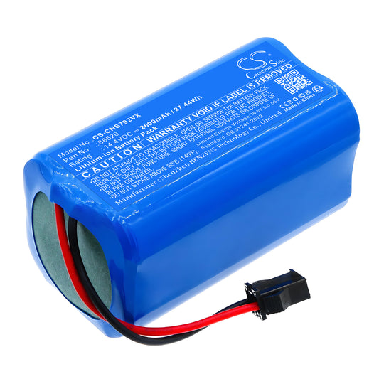 Replacement Battery for Honiture | Cecotec | OKP Life Conga 7490 Eternal Genesis – Vacuum – 2600mAh / 14.4V