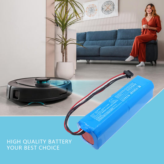 Replacement Battery for Cecotec 9990 Spin Revolution Ultra Power – Vacuum – 5200mAh / 14.4V