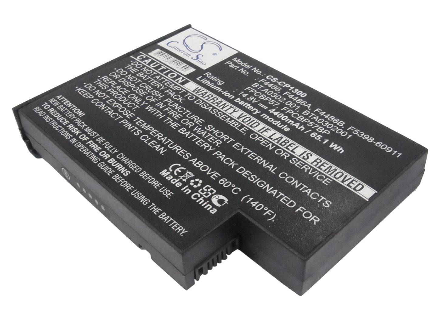 Replacement Battery for HP  OmniBook ZE1000XF – Notebook, Laptop – 4400mAh / 14.8V