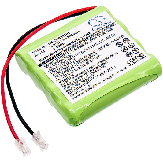 Replacement Battery for Universel AAA x 4 – Cordless Phone – 700mAh / 4.8V