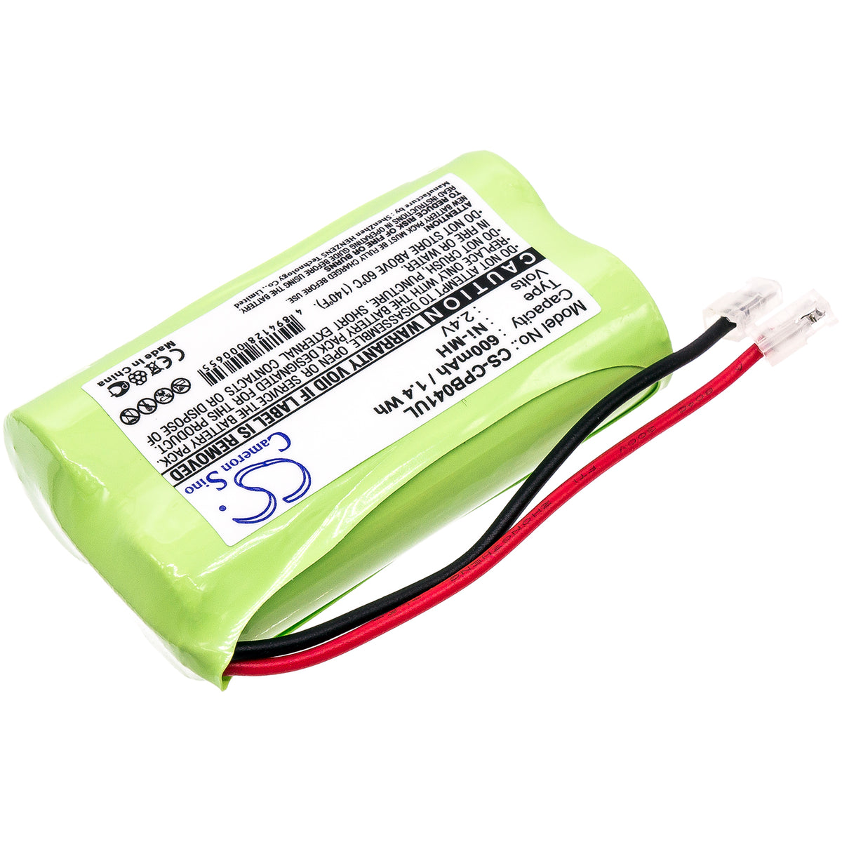 Replacement Battery for Universal AA x 2 – Cordless Phone – 600mAh / 2.4V
