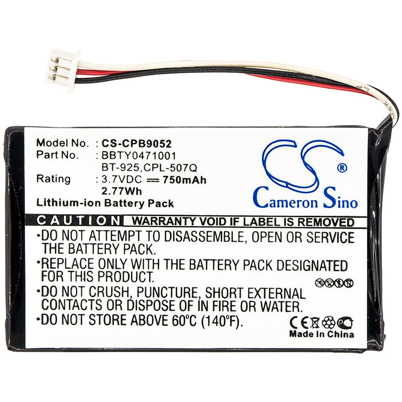 Replacement Battery for Uniden TRU-C46 – Cordless Phone – 750mAh / 3.7V