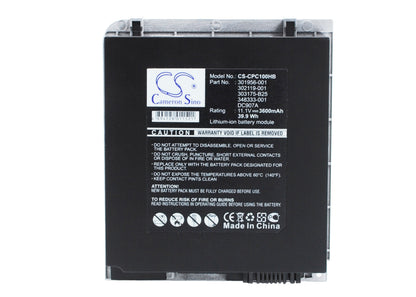 Replacement Battery for Compaq Tablet PC TC1000-470045-150 – Notebook, Laptop – 3600mAh / 11.1V - image 1