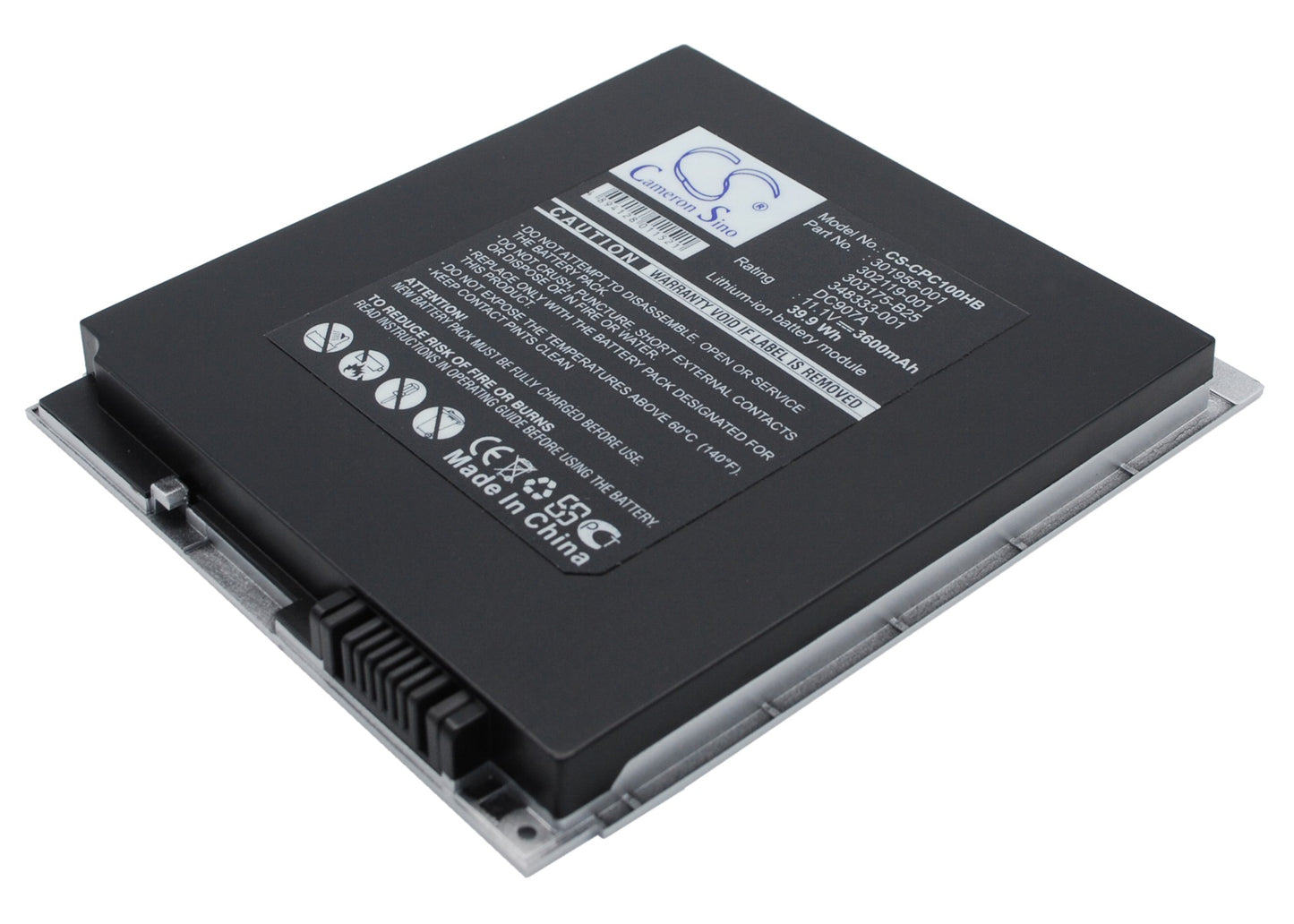 Replacement Battery for Compaq Tablet PC TC1000-470045-150 – Notebook, Laptop – 3600mAh / 11.1V - image 3