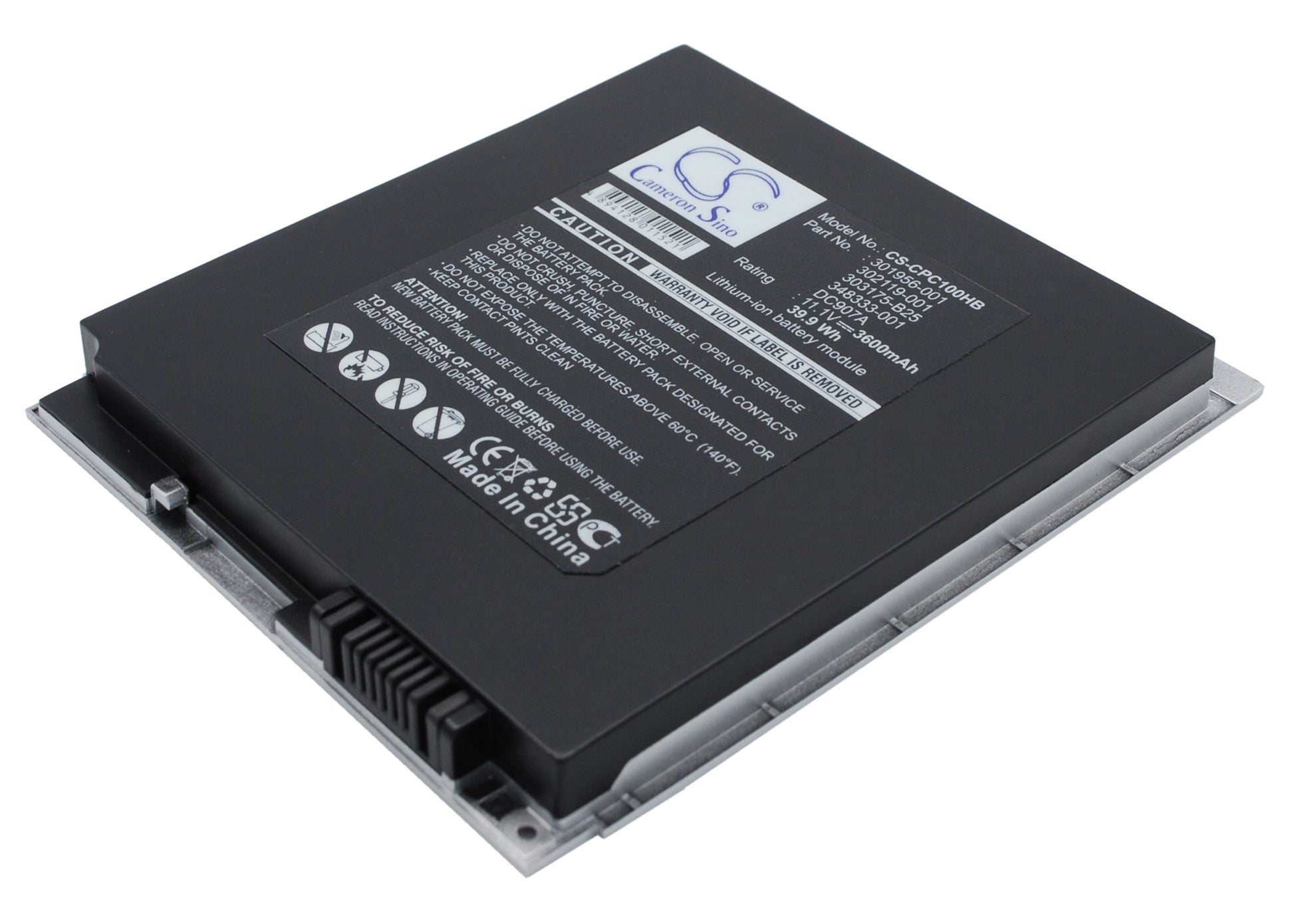 Replacement Battery for Compaq Tablet PC TC1000-470045-150 – Notebook, Laptop – 3600mAh / 11.1V - image 3