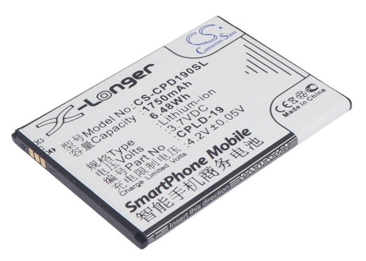 Replacement Battery for Coolpad 7295 – Mobile, SmartPhone – 1750mAh / 3.7V