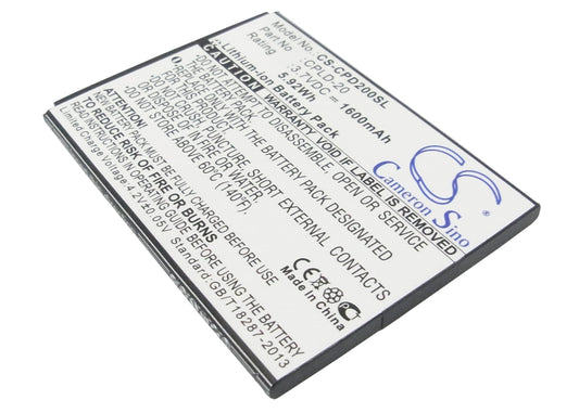 Replacement Battery for Coolpad 8730 – Mobile, SmartPhone – 1600mAh / 3.7V
