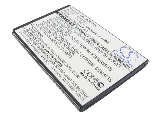 Replacement Battery for Coolpad 8809 – Mobile, SmartPhone – 1200mAh / 3.7V