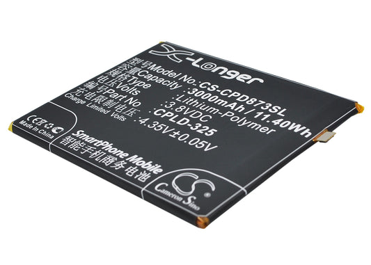 Replacement Battery for Coolpad 8731L – Mobile, SmartPhone – 3000mAh / 3.8V