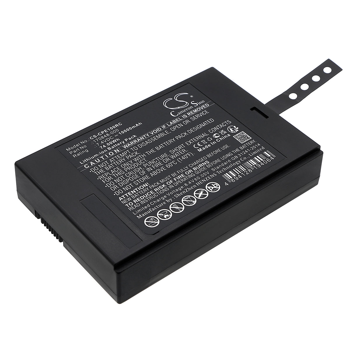 Replacement Battery for Cradlepoint E100 LTE Router – Cable Modem – 10000mAh / 7.4V