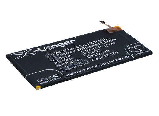 Replacement Battery for Coolpad ivvi K1 – Mobile, SmartPhone – 2000mAh / 3.8V