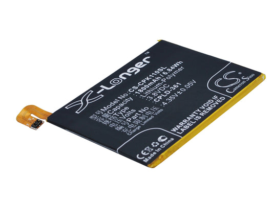 Replacement Battery for Coolpad ivvi k1 mini – Mobile, SmartPhone – 1800mAh / 3.8V