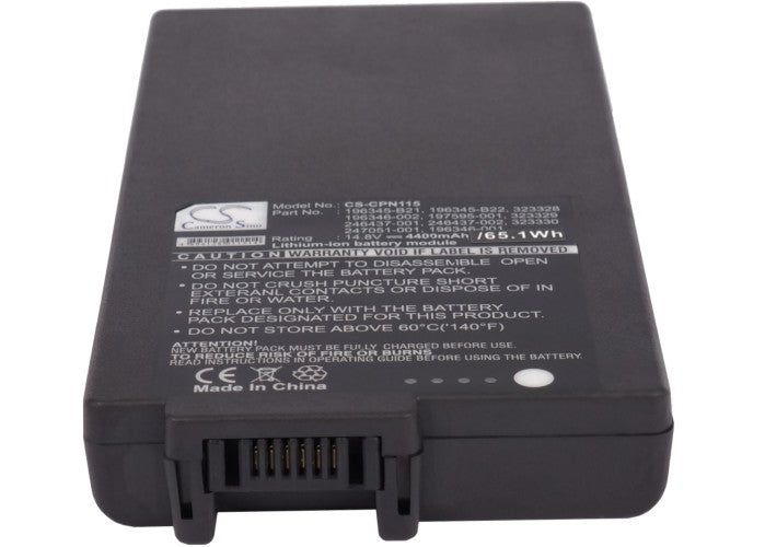 Replacement Battery for Compaq Presario 718 – Notebook, Laptop – 4400mAh / 14.8V - image 5