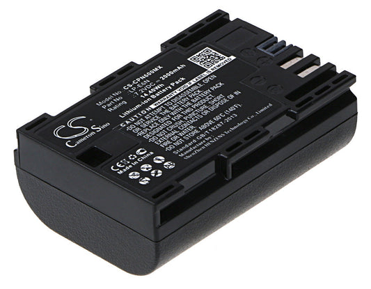 Replacement Battery for Canon  EOS 5D Mark II – Camera – 2000mAh / 14.40Wh / 7.2V