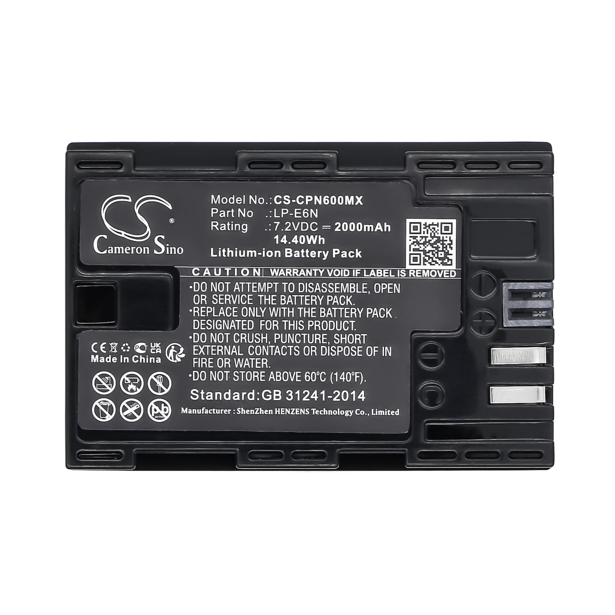 Replacement Battery for Tether Tools | Canon Air Direct – Camera – 2000mAh / 7.2V