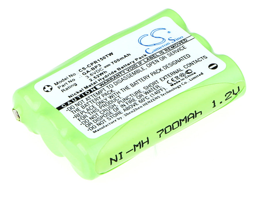 Replacement Battery for Doro  WT86 – Two-Way Radio – 700mAh / 2.52Wh / 3.6V