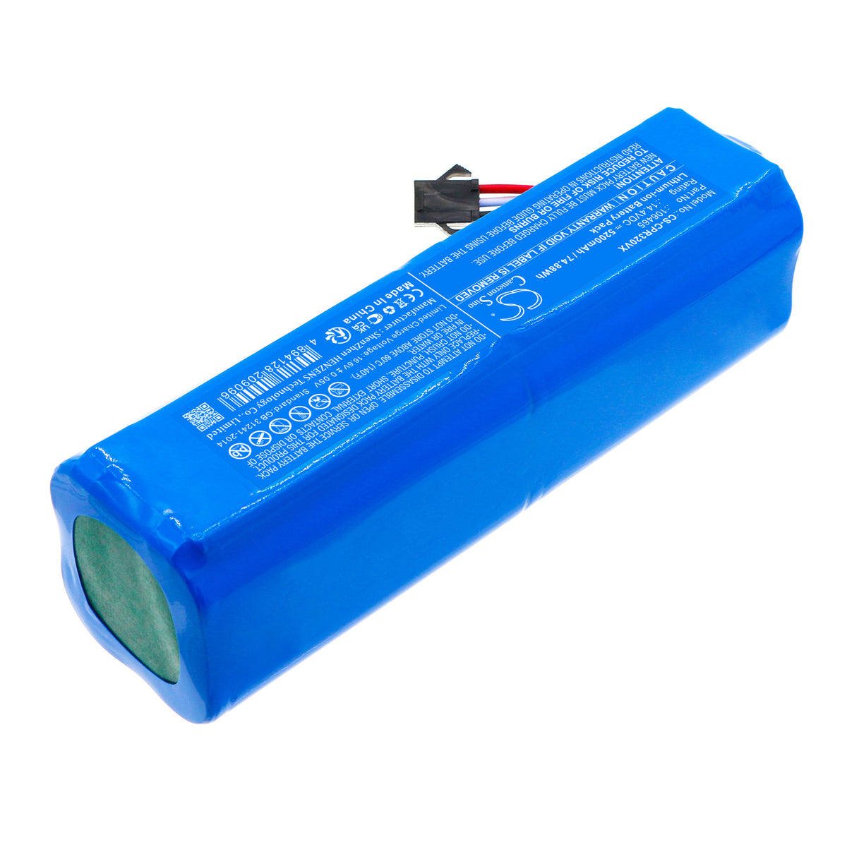 Replacement Battery for Sauber | Concept Ihssauber – Vacuum – 5200mAh / 14.4V