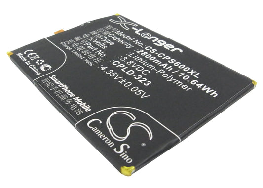 Replacement Battery for Coolpad S6 – Mobile, SmartPhone – 2800mAh / 3.8V