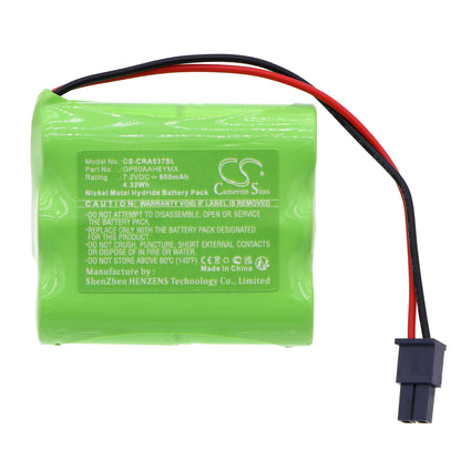 Replacement Battery for Cobra 5370 – Siren Alarm – 600mAh / 7.2V