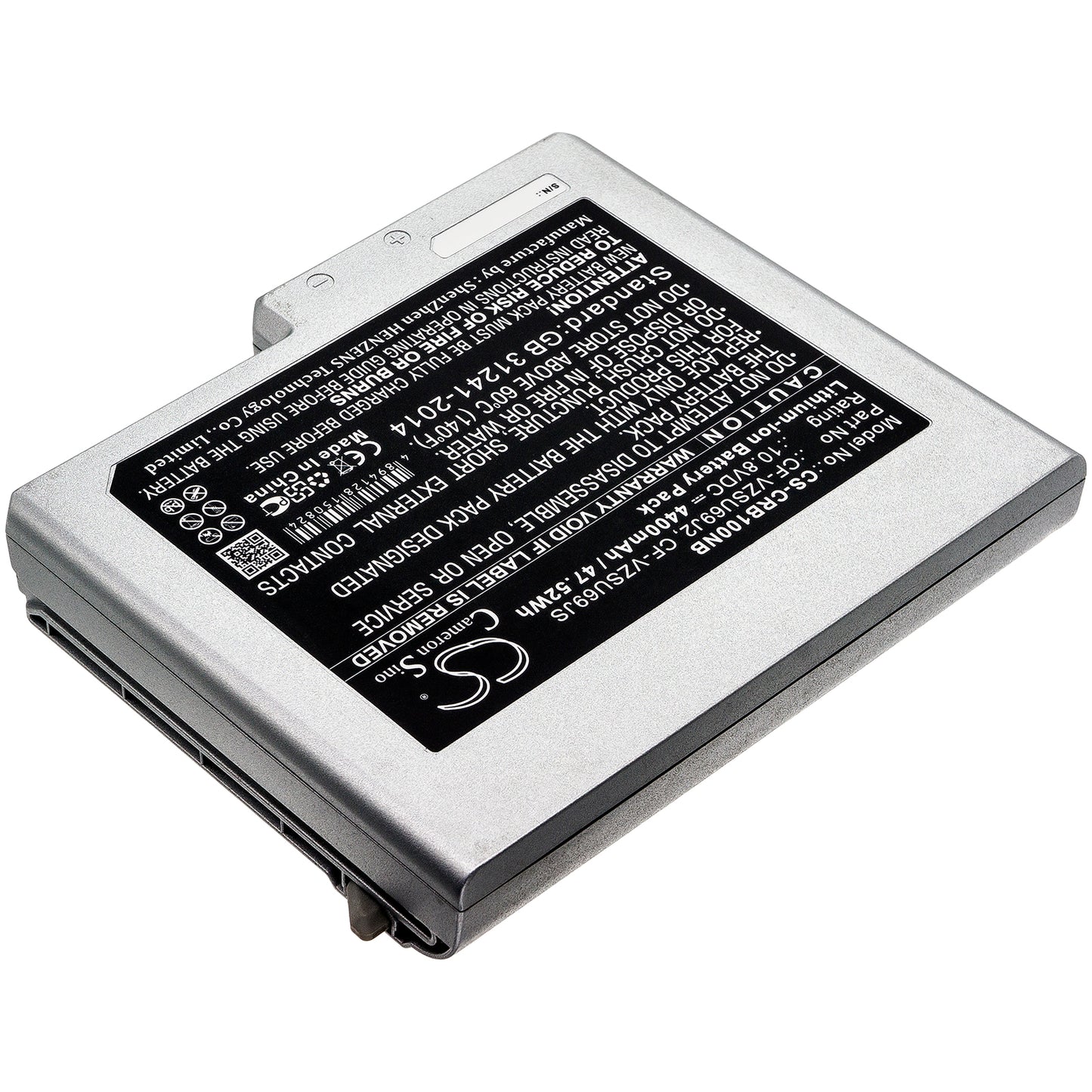 Replacement Battery for Panasonic Toughbook CF-B10 – Notebook, Laptop – 4400mAh / 10.8V - image 2