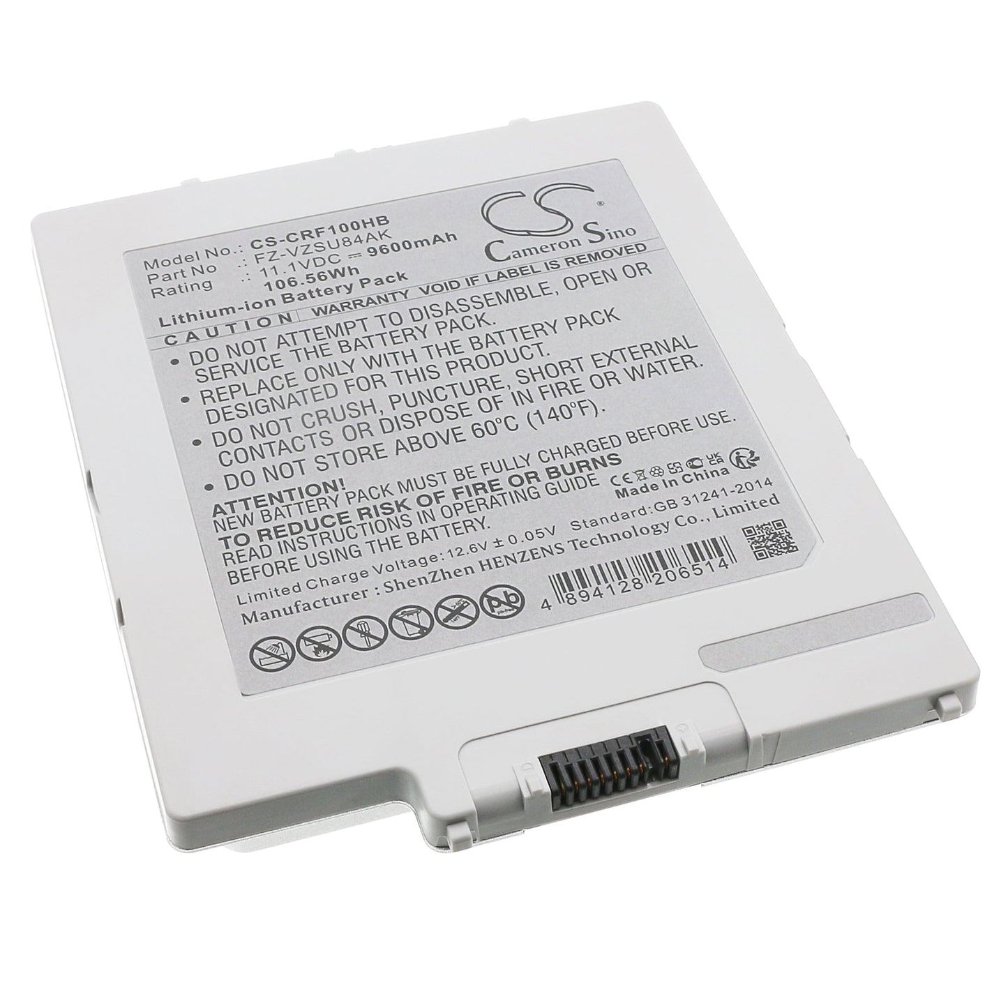 Replacement Battery for Leica  CS35 Controller – Notebook, Laptop – 9600mAh / 106.56Wh / 11.1V