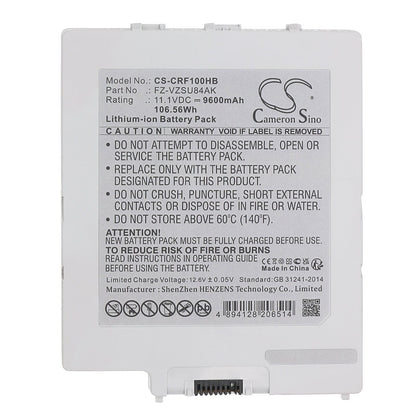 Replacement Battery for Leica  CS35 Controller – Notebook, Laptop – 9600mAh / 106.56Wh / 11.1V