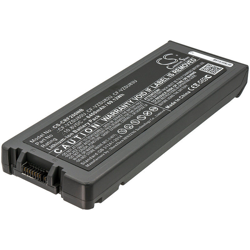 Replacement Battery for Panasonic Toughbook CF-C2 MK1 – Notebook, Laptop – 6400mAh / 10.8V - image 1