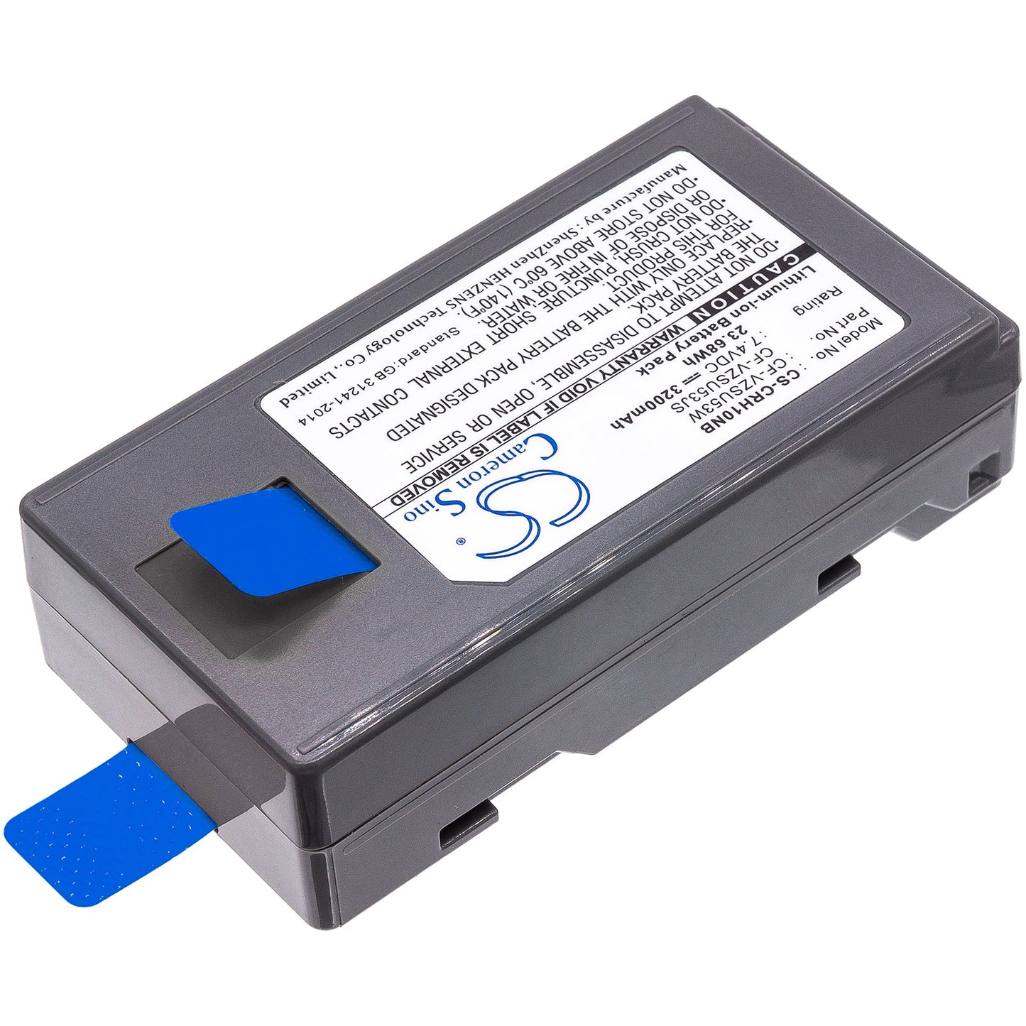 Replacement Battery for Panasonic  CF-H1 – Notebook, Laptop – 3200mAh / 23.68Wh / 7.4V