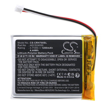 Replacement Battery for Virtuoso   Void RGB – Wireless Headset – 1200mAh / 4.44Wh / 3.7V