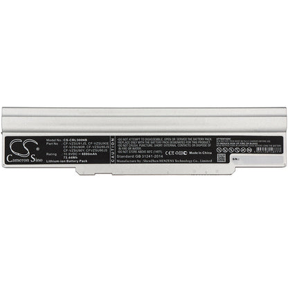Replacement Battery for Panasonic  CF-LX – Notebook, Laptop – 6800mAh / 73.44Wh / 10.8V