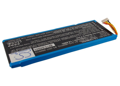 Replacement Battery for Crestron TPMC-8X – Remote Control – 2000mAh / 7.4V