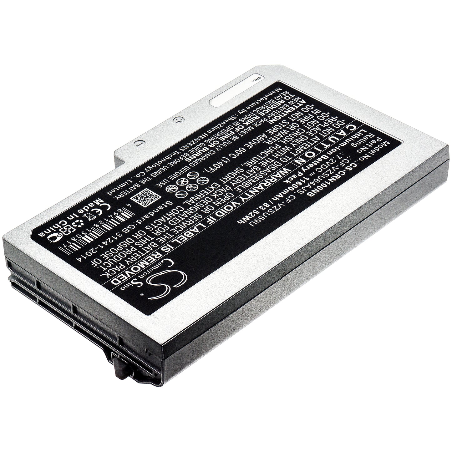 Replacement Battery for Panasonic Toughbook CF-N10 – Notebook, Laptop – 11600mAh / 7.2V - image 2