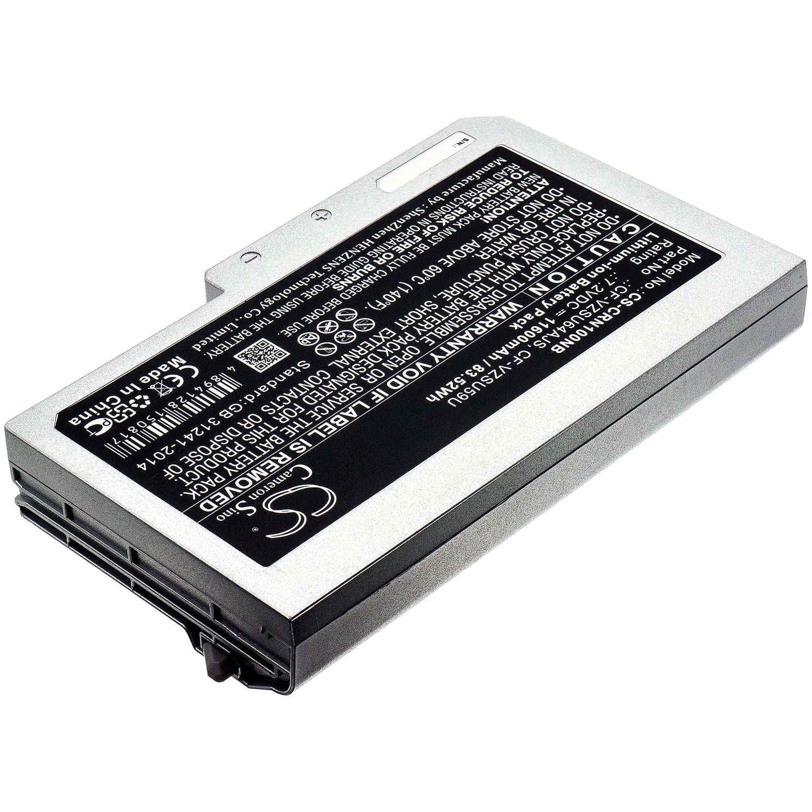 Replacement Battery for Panasonic Toughbook CF-N10 – Notebook, Laptop – 11600mAh / 7.2V - image 2