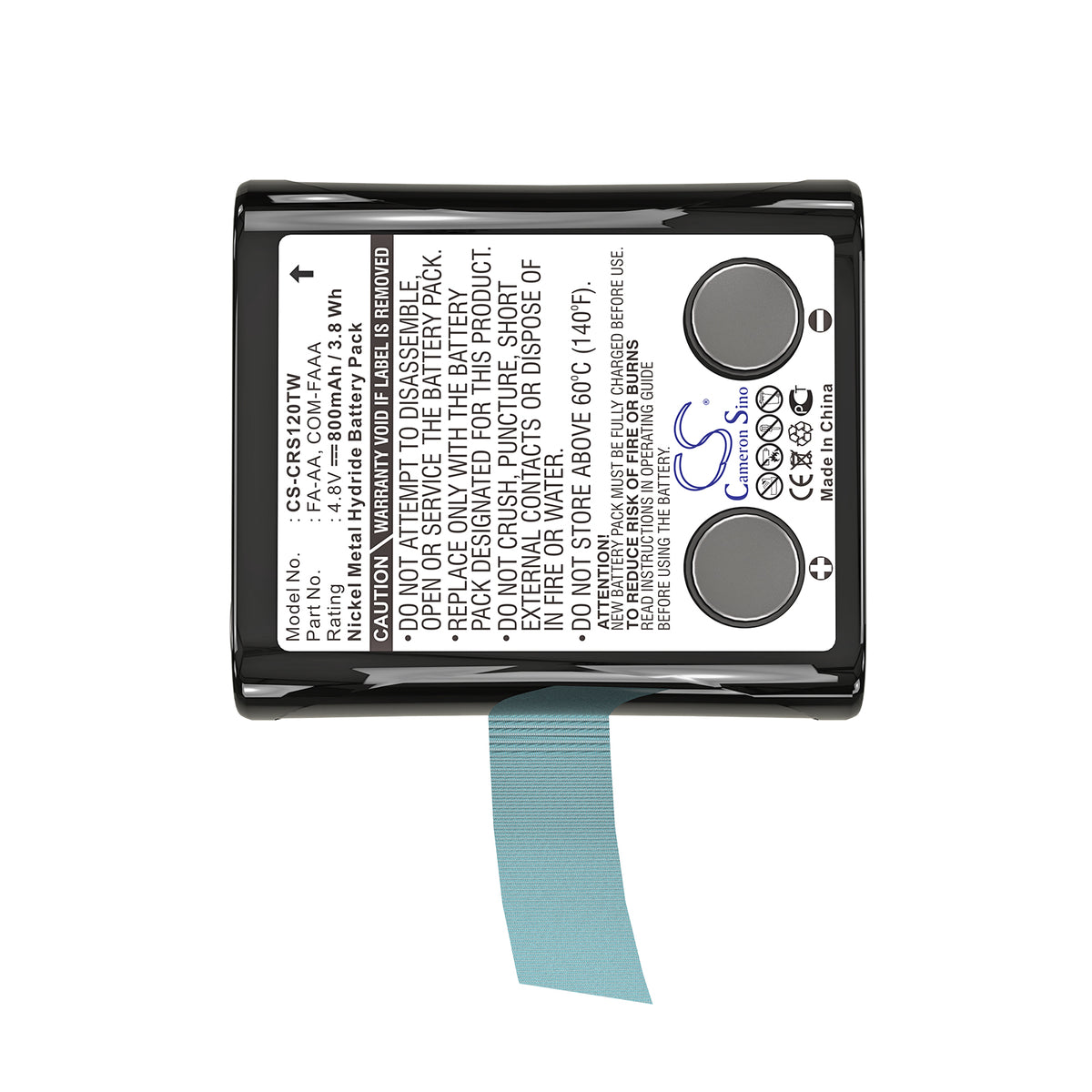 Replacement Battery for Cobra FRS120 – Two-Way Radio – 800mAh / 4.8V
