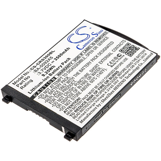 Replacement Battery for CipherLab RS30 – Barcode Scanner – 2500mAh / 3.7V