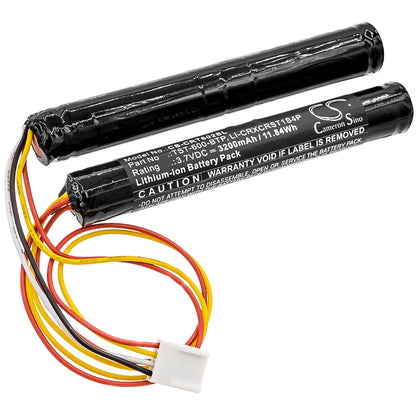 Replacement Battery for Crestron TST-600 – Remote Control – 3200mAh / 3.7V