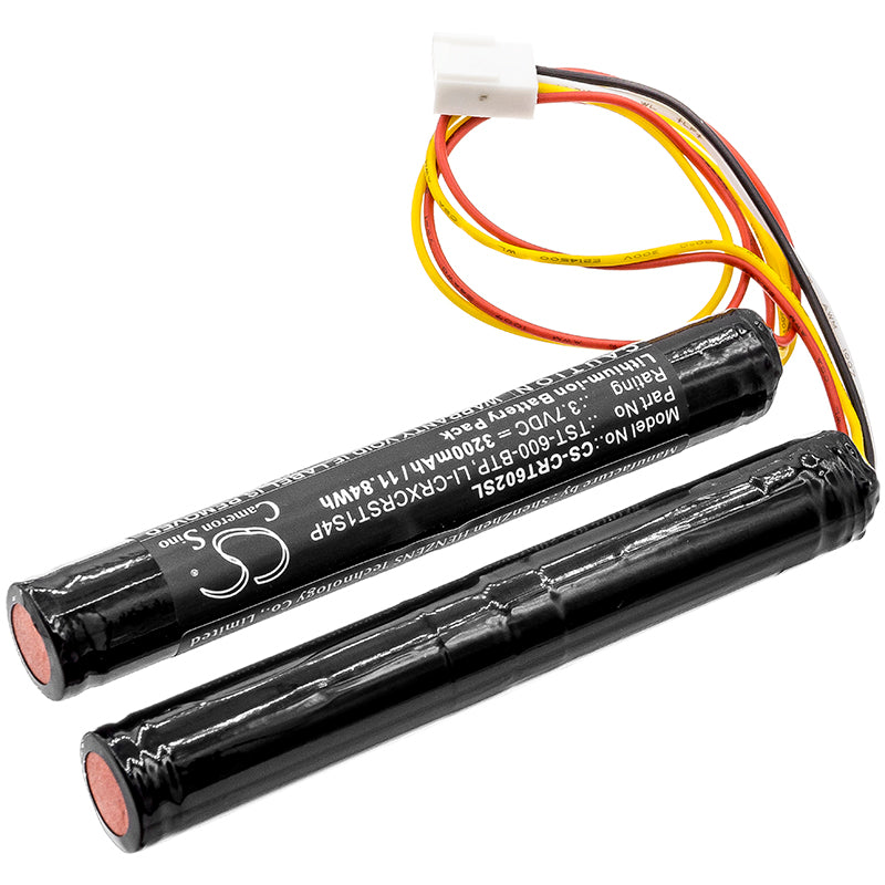 Replacement Battery for Crestron TST-600 – Remote Control – 3200mAh / 3.7V